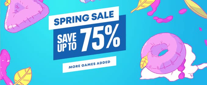 Spring Sale la jocuri pe PlayStation Store și în magazine