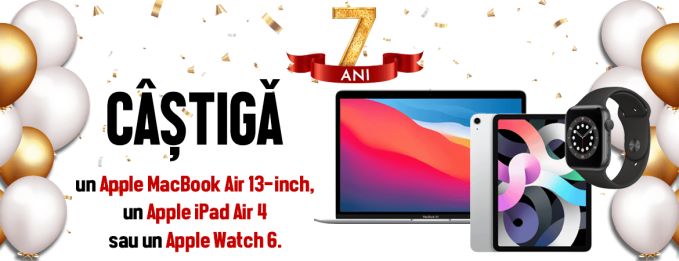 Finestore dă 18% reducere la orice comandă și premii Apple