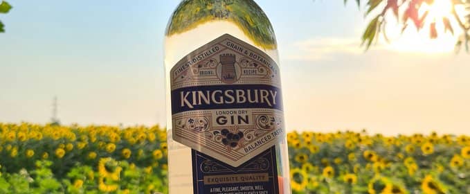 Am băut Kingsbury, un nou gin pe piața noastră