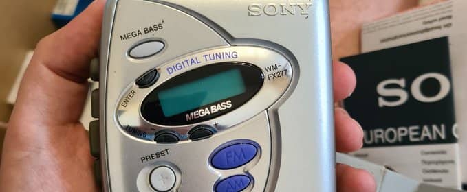 Mi-am găsit walkman-ul!
