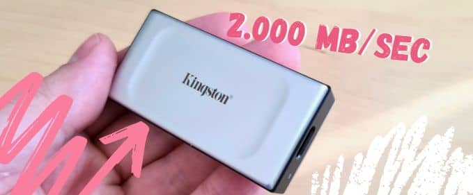 Review Kingston XS2000: un SSD portabil micuț, IP55, care prinde 2.000 MB/sec
