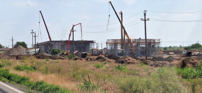 Pasajul de la Drajna peste calea ferată este aproape gata