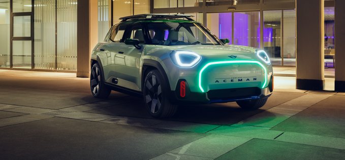 Viitorul Mini va fi un crossover electric futurist numit Aceman