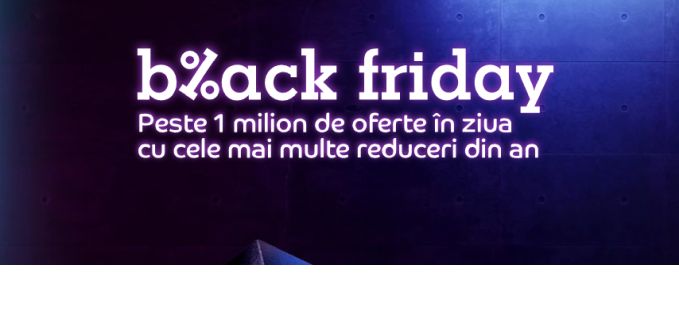 Lista cu peste 35 de produse-vedetă de la eMAG Black Friday (și cum să salvezi cardul în cont pentru tombola cu BMW iX3)
