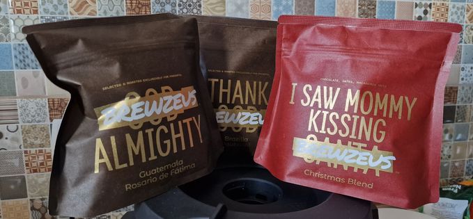 Că nu ziceți că scriu degeaba de oferte: eu am cumpărat trei pungi de cafea Brewzeus