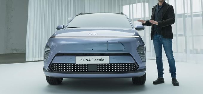 Noua Hyundai Kona electric arată prea ciudat