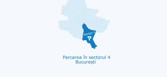 Aplicația Tpark pentru plata parcării funcționează în Sectorul 4 din București