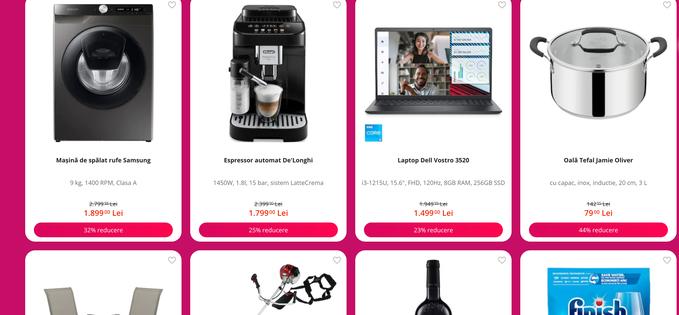 Oferte bune de la Revoluția Prețurilor de la eMAG