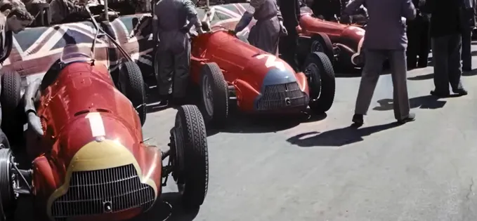 Iată cum a arătat prima cursă de Formula 1, acum 75 de ani
