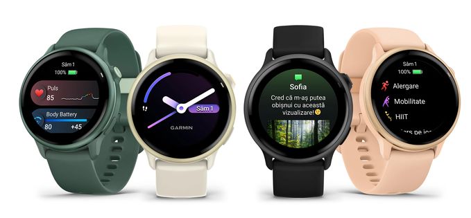 Garmin Vivoactive 6: minimalist ca aspect, dar cu majoritatea funcțiilor uzuale de smartwatch