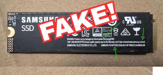 Cred că un seller din China vinde SSD-uri Samsung fake pe eMAG