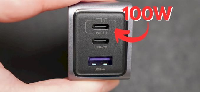 Am cumpărat un încărcător compact de 100W și cablu cu wattmetru integrat