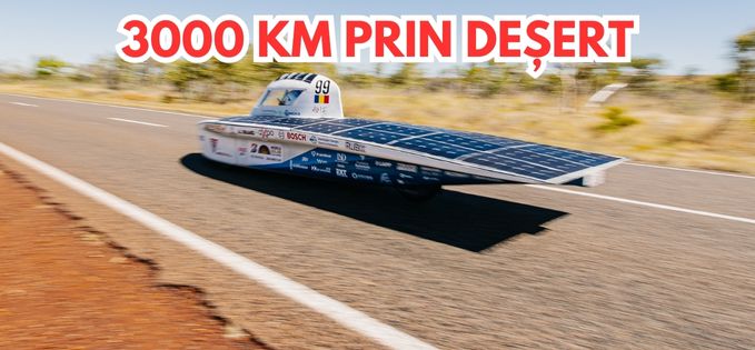 O echipă românească de studenți străbate Australia cu o mașină solară și îi puteți urmări live pe hartă