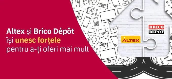 Brico Depot devine oficial parte din Altex de la 1 octombrie