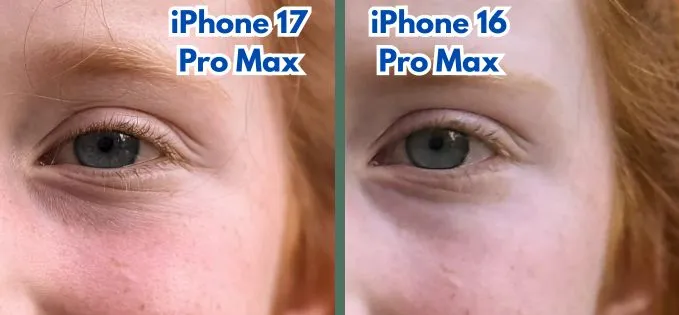 iPhone 17 Pro Max vs 16 Pro Max pe zoom optic: îmbunătățire mare de calitate