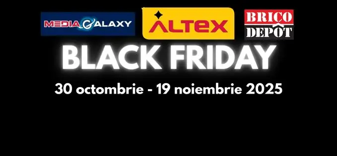 Altex deschide Black Friday pe 30 octombrie (în etape și include și Brico Depot)