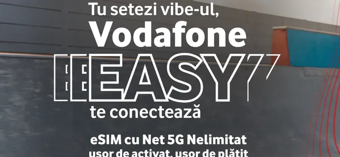 Vodafone lansează EASY, un concurent pentru YOXO de la Orange, cu trafic 5G nelimitat la 20 de lei