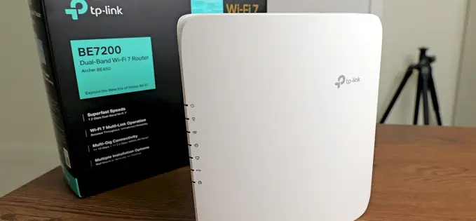 Review: TP-Link BE450, router cu port 10 Gbps și Wi-Fi 7 de 7200 Mbps MLO