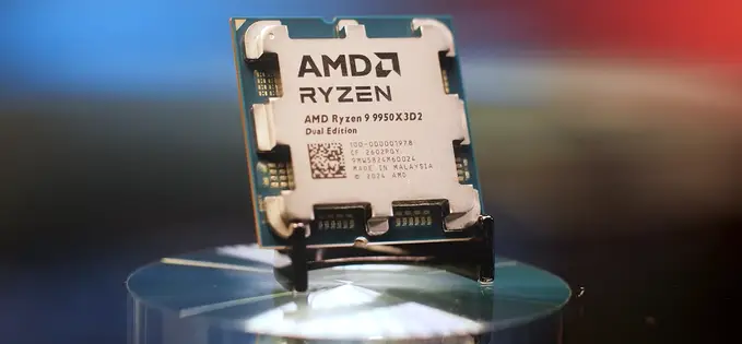 AMD lansează cel mai performant procesor de până acum, Ryzen 9 9950X3D2 Dual Edition