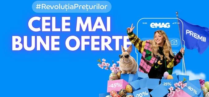 20 de oferte bune de la eMAG Revoluția Prețurilor