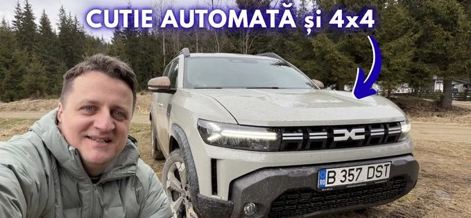 Am condus offroad Dacia Duster și Bigster cu noul motor Hybrid-G 150 4×4 cu cutie automată