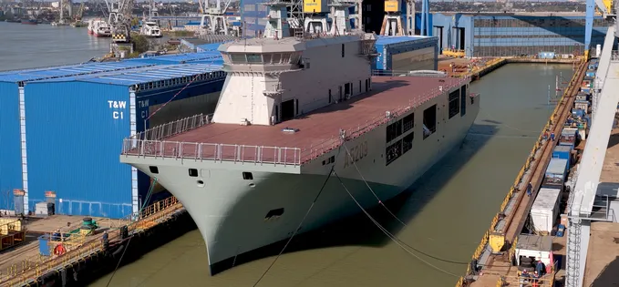 Damen Galați a construit un portavion