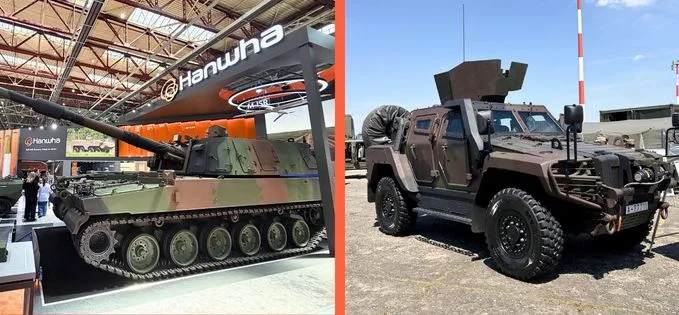 Ce am văzut la BSDA: obuzierul K9 Thunder, mașinile Cobra II și Lynx, un sistem Patriot și altele