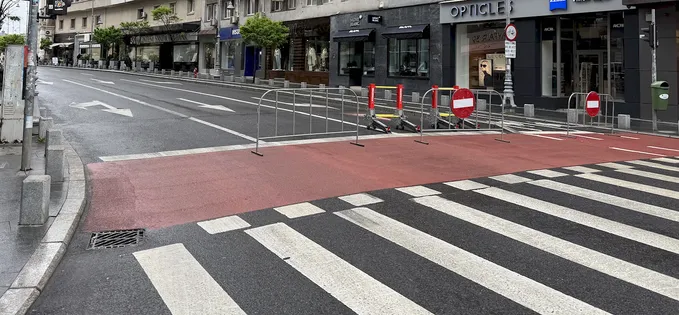 Securitatea pietonilor pe Calea Victoriei a devenit tot mai slabă