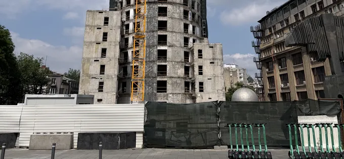 Cum va arăta fostul turn Bancorex după reconstrucție