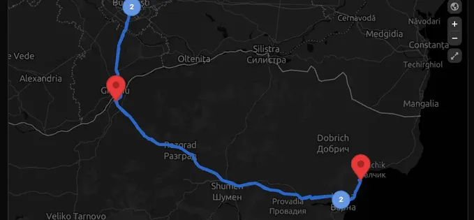 Cum am circulat până la Varna și înapoi