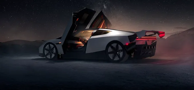 Tesla a prezentat viitorul Roadster, care poate zbura folosind jeturi propulsoare